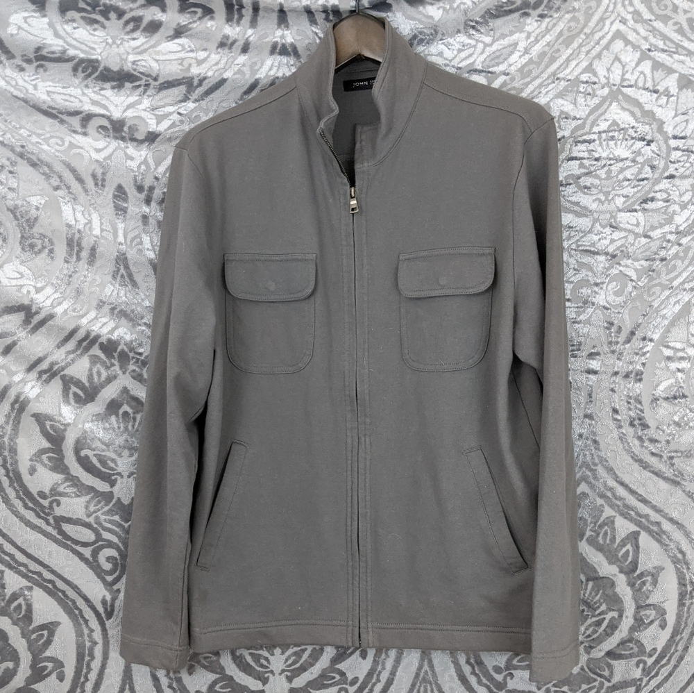 John Henry Medium Gray Zip up